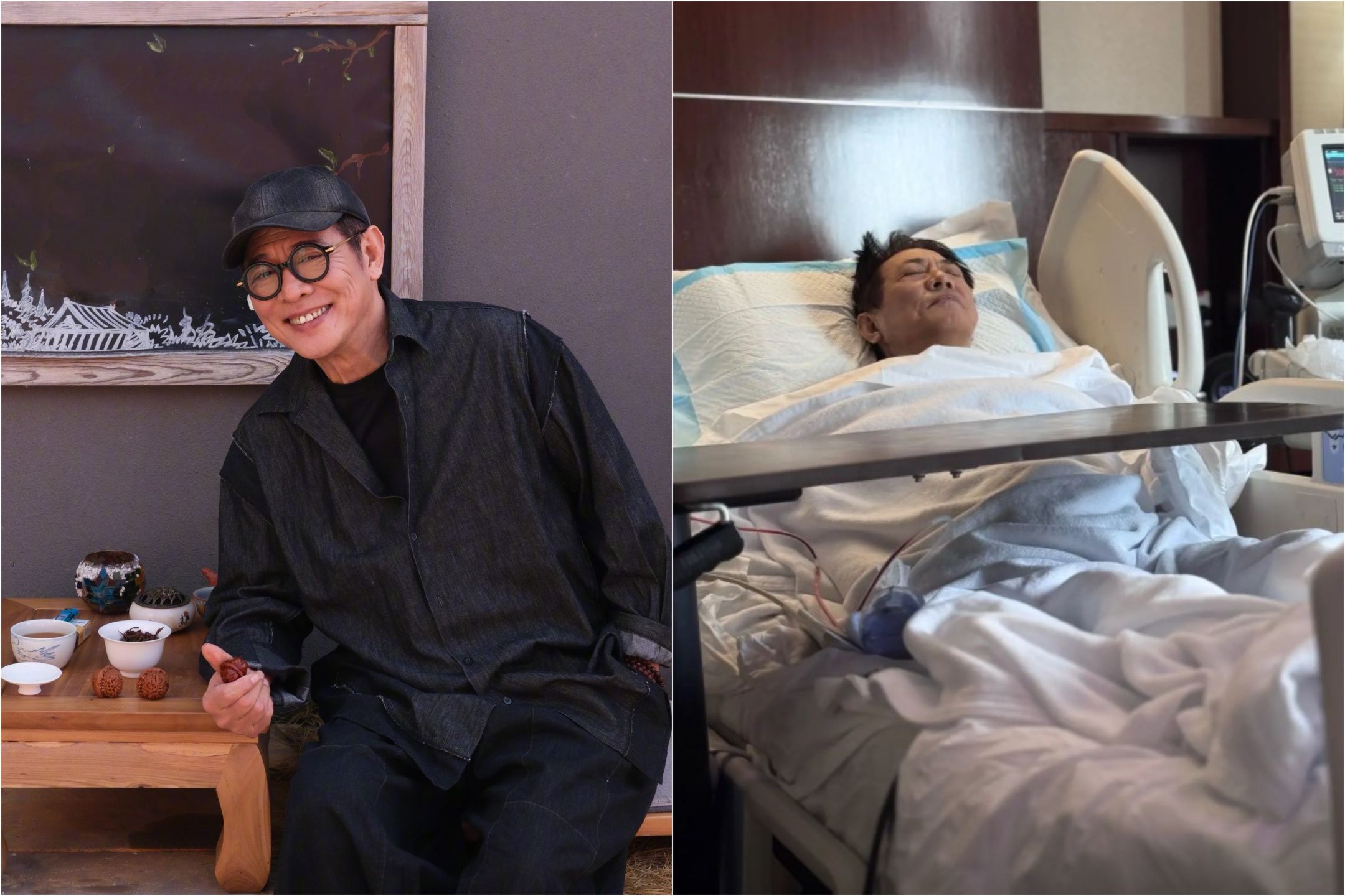 李連杰曝住院病床照稱「無常試煉」　網盼早日康復