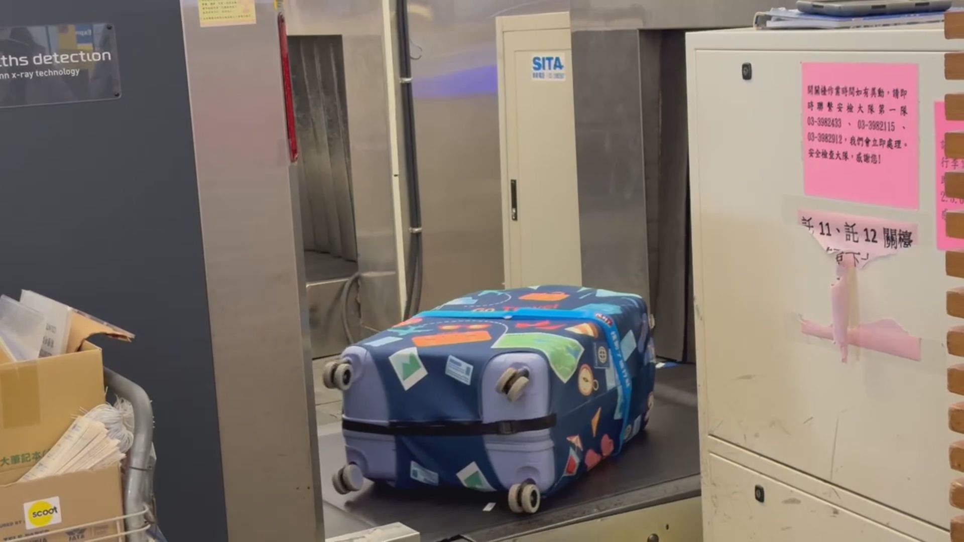 飛機掉輪胎、輪送帶罷工　桃機狀況頻傳2／行李束帶卡輸送帶　桃機一航廈系統異常近1小時