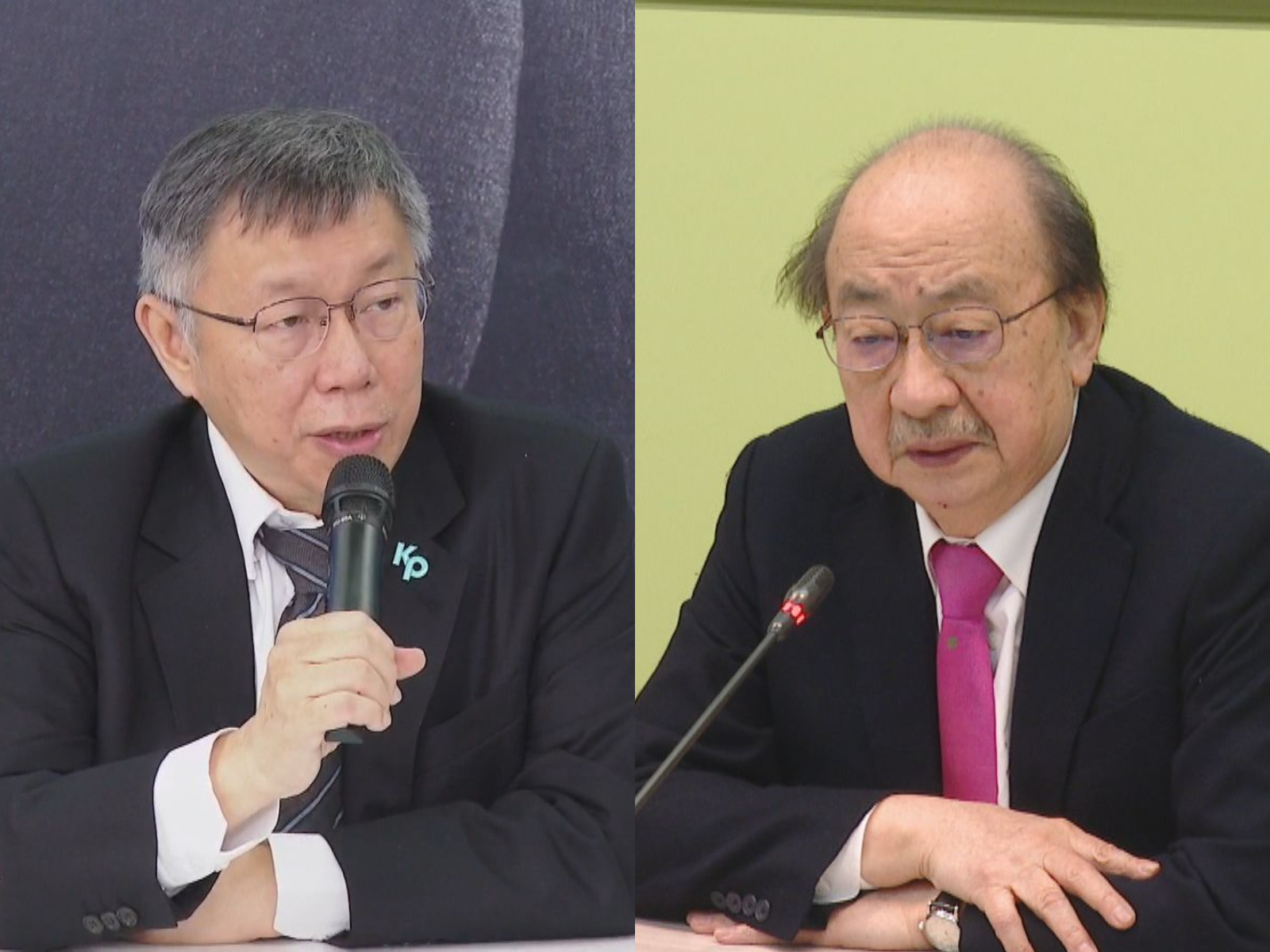 柯文哲、柯建銘將進行對談。(資料畫面)