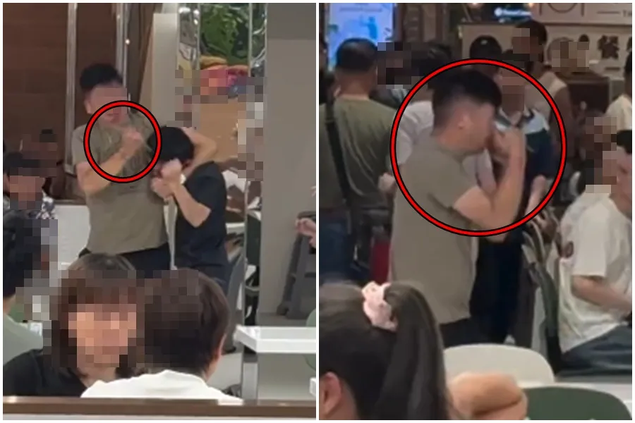 大巨蛋美食街為搶位！他拿鐵筷「猛插對方頭部」濺血送醫　網驚：跟殺人沒兩樣