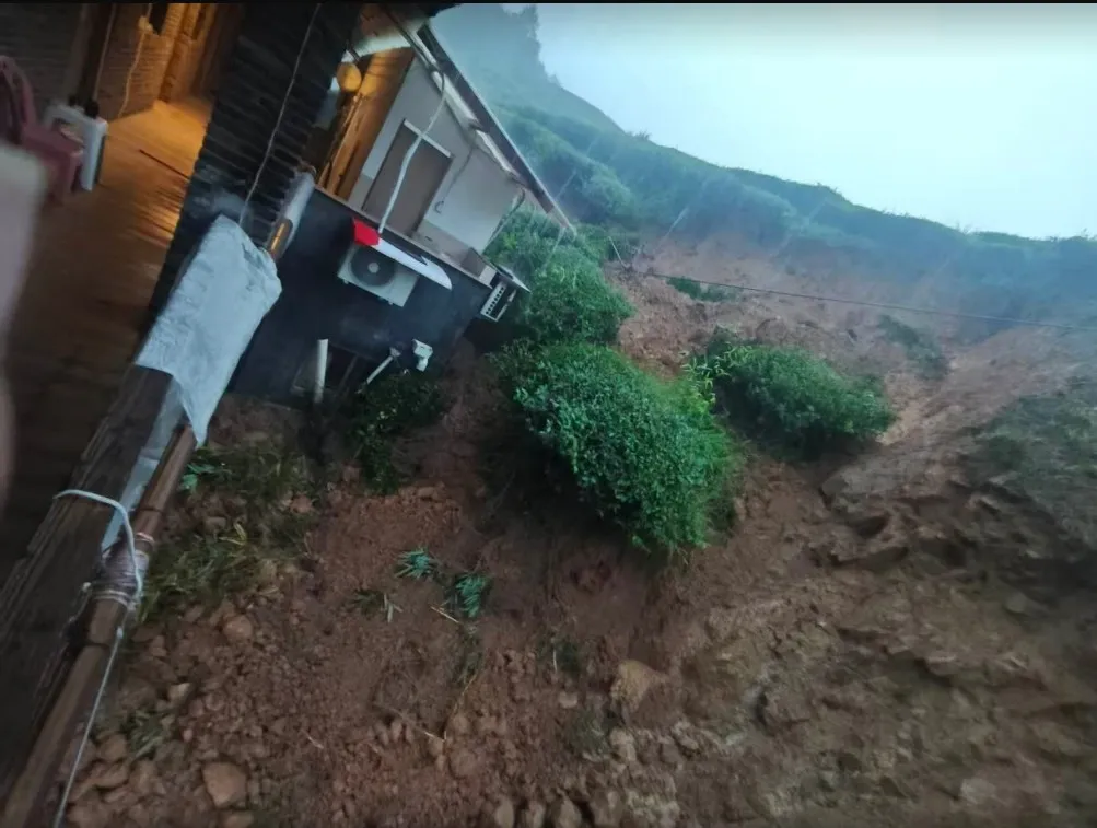 台商茶鄉受災1／半夜起床吃泡麵逃死劫　茶園遭土石流沖毀20年心血歸零