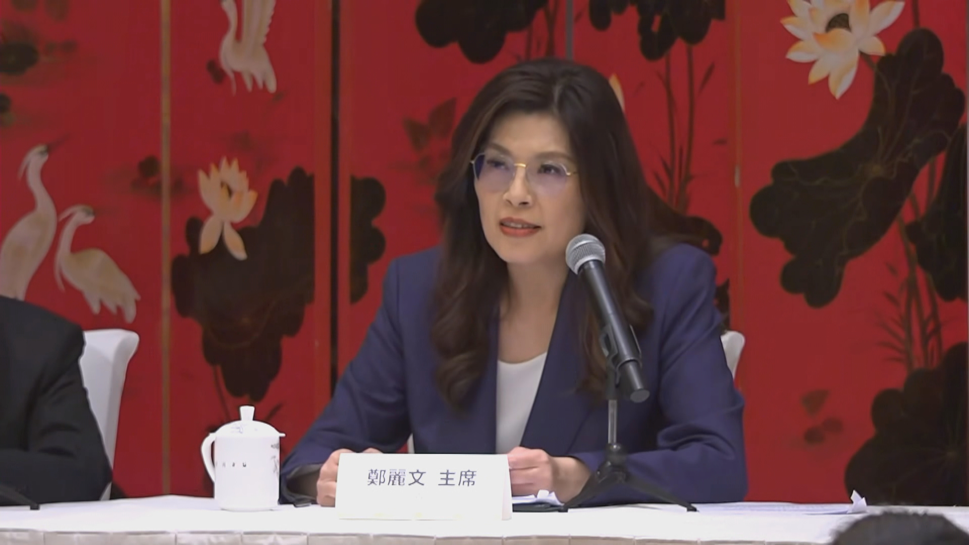 中國官媒刪減鄭麗文在「鄭習會」的發言內容。(資料畫面)