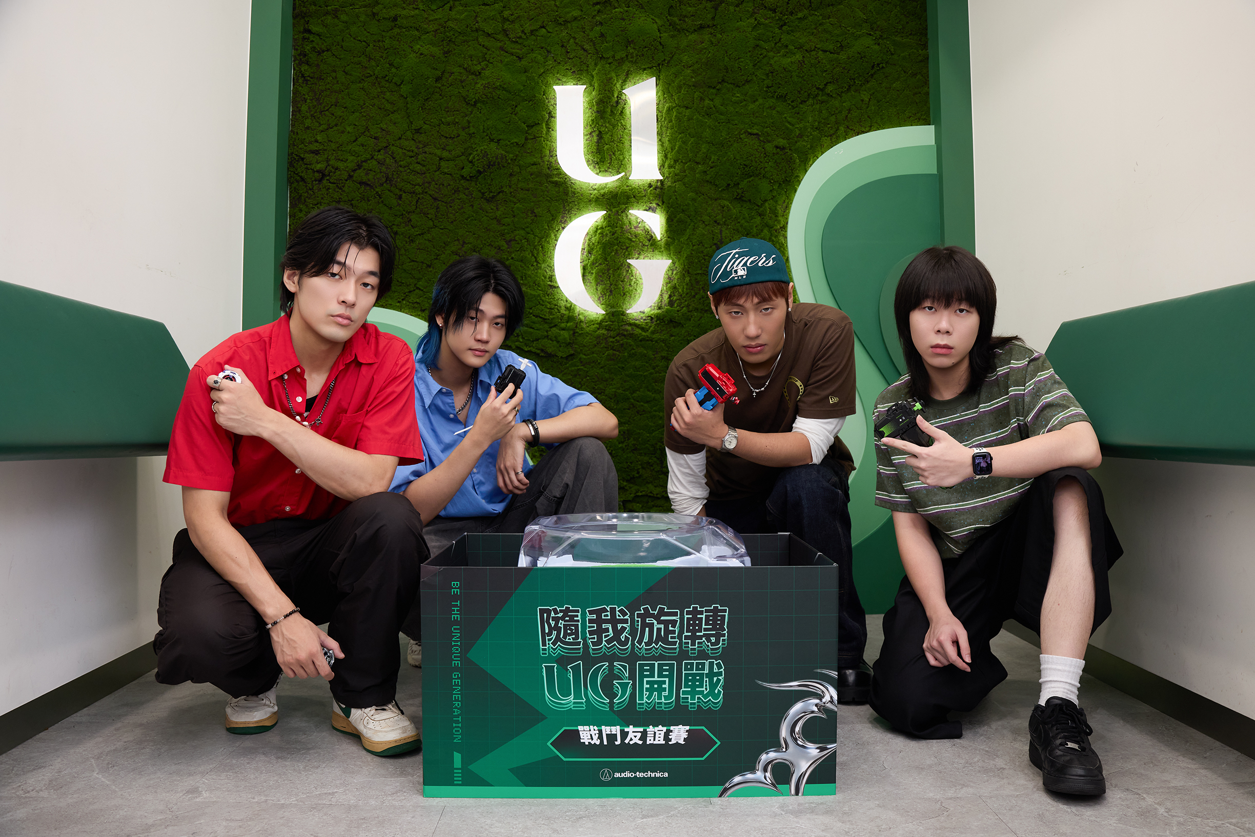 PALLAS親自參戰「隨我逆轉 UG開戰 戰鬥友誼賽」,現場吸引近千人次搶報。(迷音樂提供)