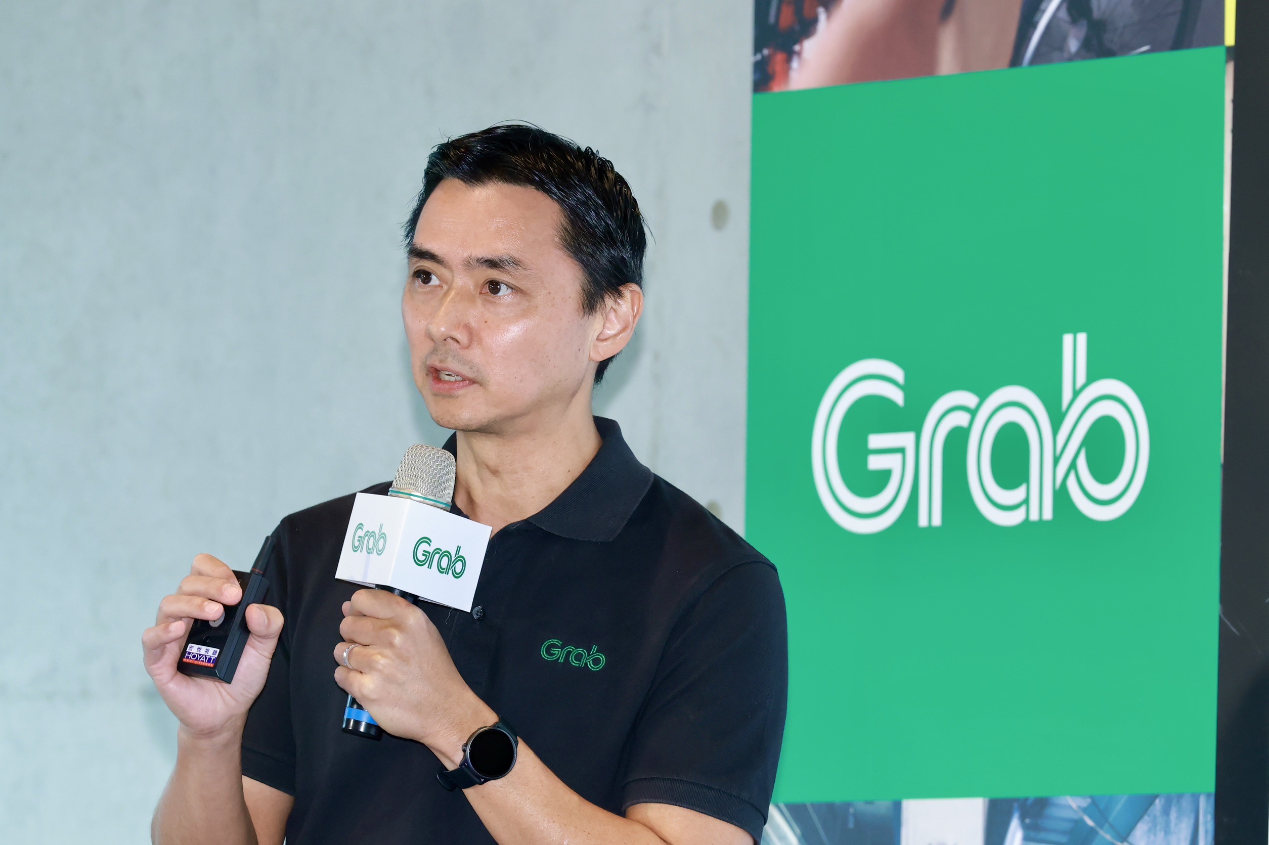 Grab首次在台灣舉辦公開記者會,推進合併案的用意明確。