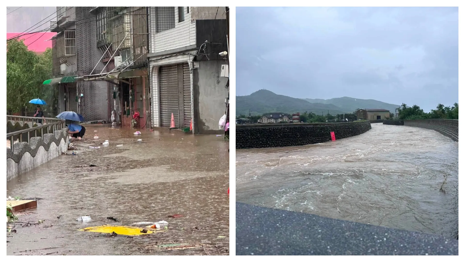 雙北等18縣市豪、大雨特報！新北8校急停課　預防性撤離師生