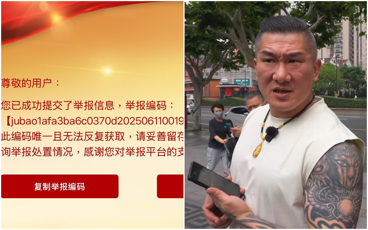 「館長」陳之漢不滿被人問到「是哪國人?」後來回到車上稱「中華民國啊!怎麼嗎?」結果此番言論遭人檢舉。(翻攝自館長惡名昭彰YT/噁名昭彰臉書粉專)