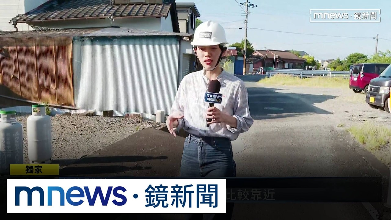 獨家／鏡新聞挺進熊本重災區！　鏡町多民宅倒塌、停水電居民無奈