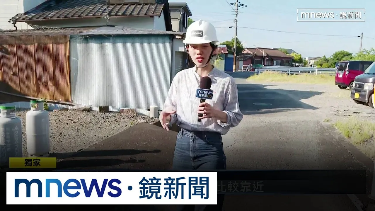 獨家／鏡新聞挺進熊本重災區！　鏡町多民宅倒塌、停水電居民無奈