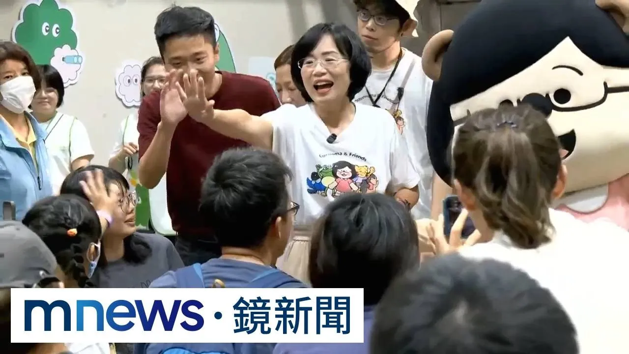 與蘇貞昌同場錯開　蘇巧慧：小朋友很愛「水獺阿公」