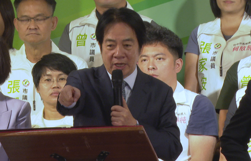 賴清德批盧秀燕滿意度落後　中市府拿民調回擊：分數低笑分數高