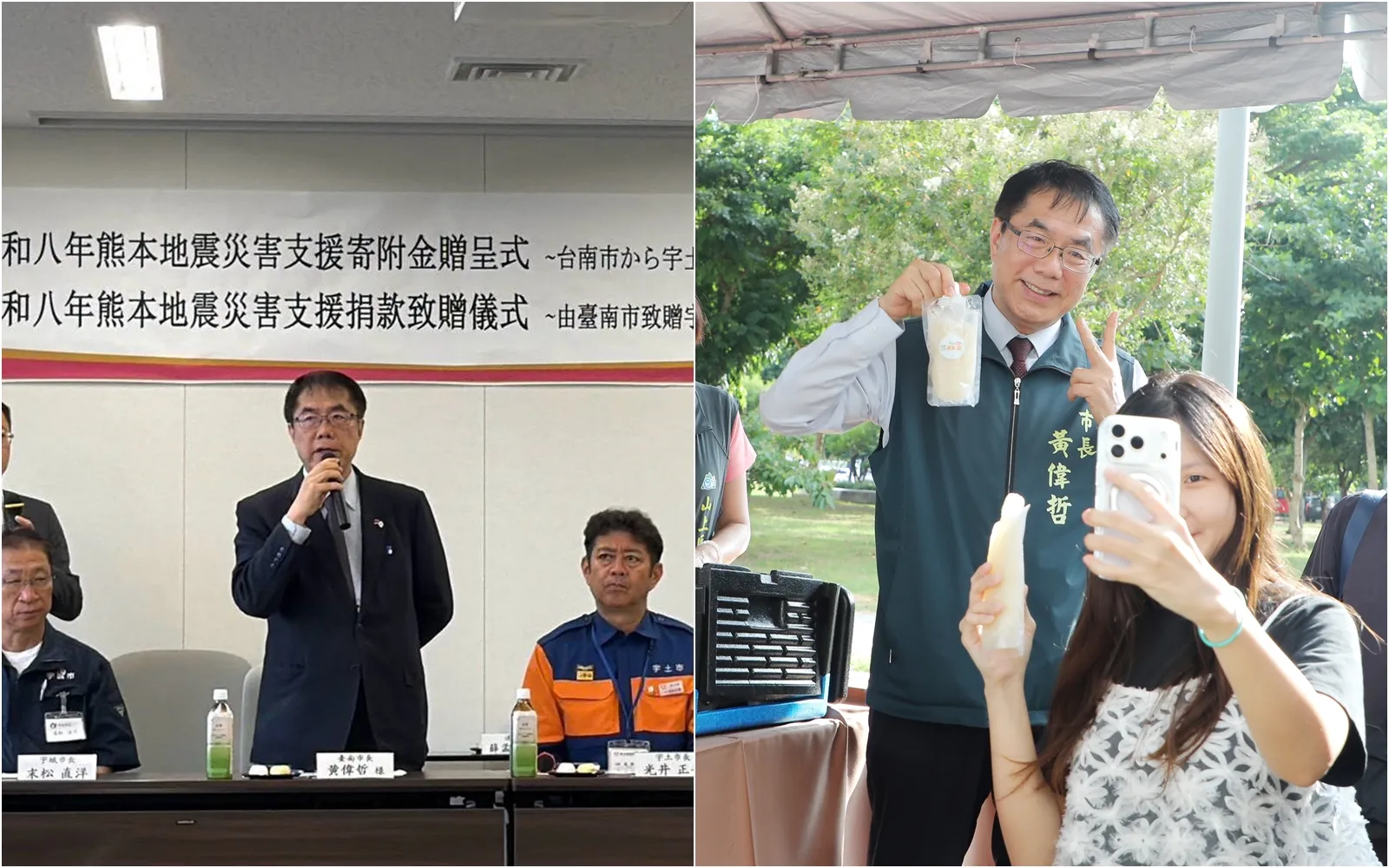 偷用時光器？黃偉哲連續現身熊本、台南　黃智賢直批：瘋了