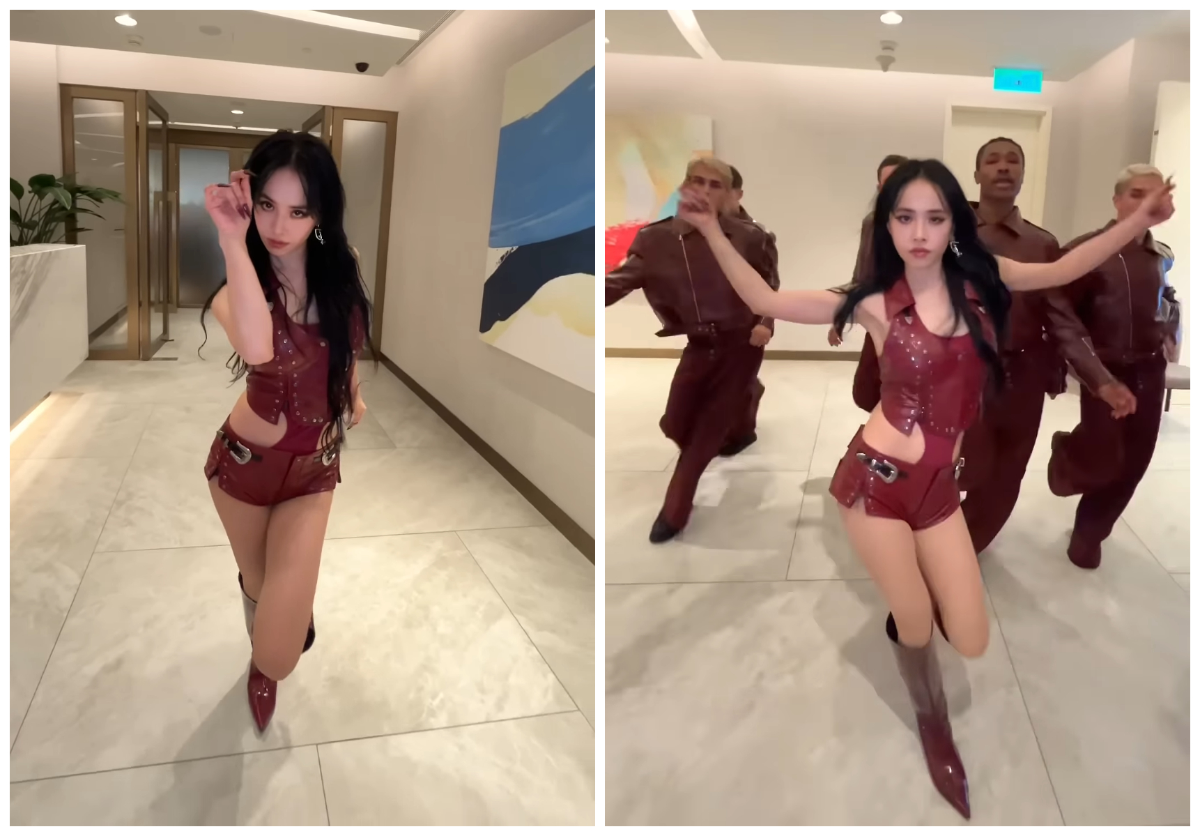 蔡依林曬出15秒熱舞影片,電暈網友們。(翻攝@jolin_cai YouTube頻道)