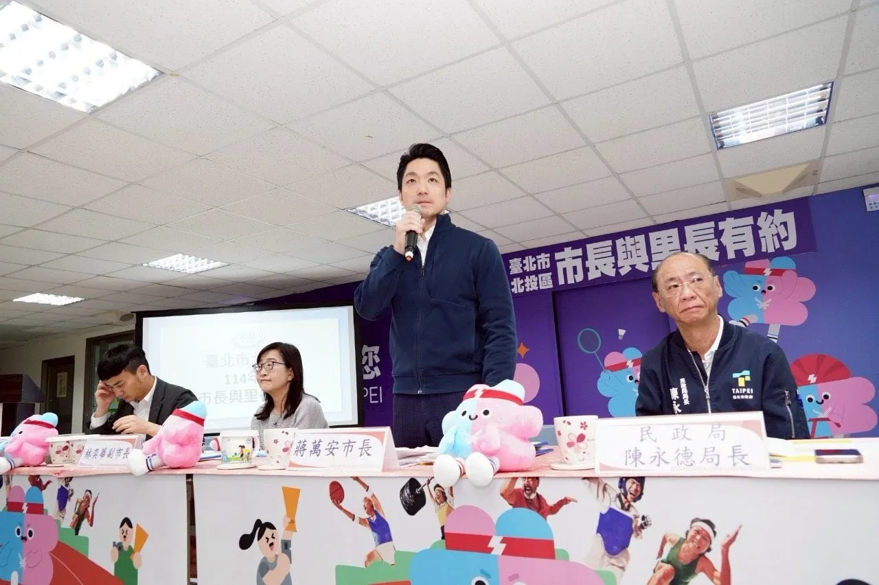 北市民政局長「局爸回家了」請假文惹揣測　蔣萬安緩頰：正討論請假輔選