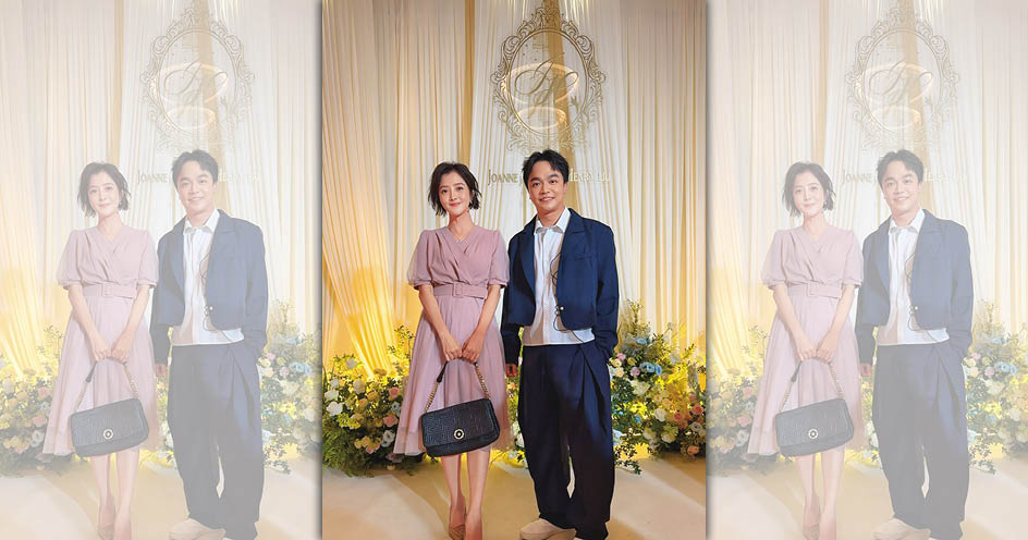 李亮瑾(左)和張峰奇(右)結婚7年,如今育有2子。(李亮瑾提供)