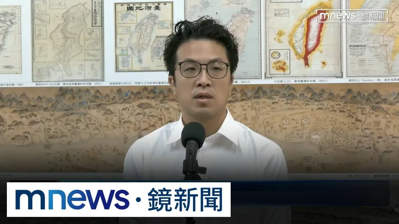沈伯洋掃街店家要簽名　掀菜單「蔣萬安簽名被蓋住」