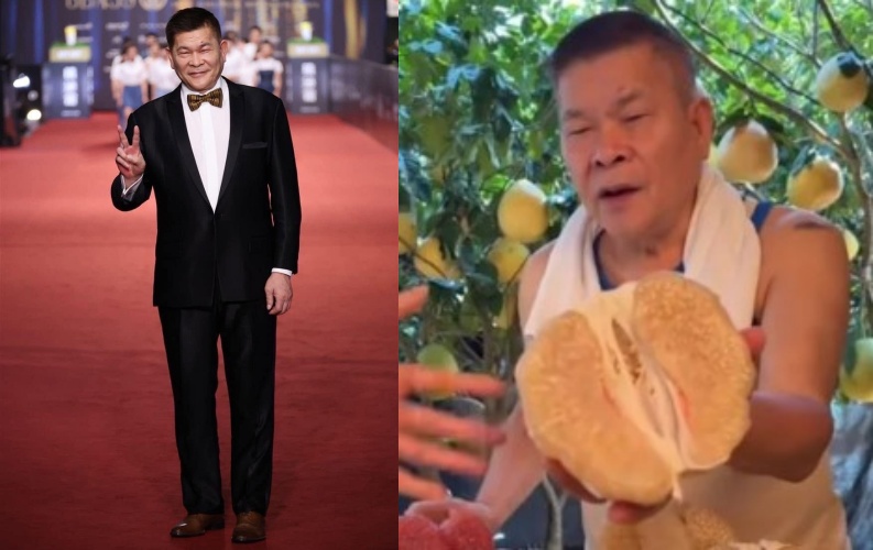 澎恰恰近年將事業重心轉往中國廈門發展抖音直播帶貨,深入農場與戶外推銷在地特產積極還債,日前出席《帶一片風景走》映後座談時更公開承諾未來仍會繼續拍攝電影。(翻攝自臉書、抖音)