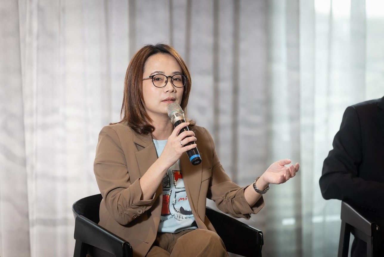 山穎科技執行長張雪芳指出,DIALEAD 能助企業加速培育前線人才。圖/山穎科技提供