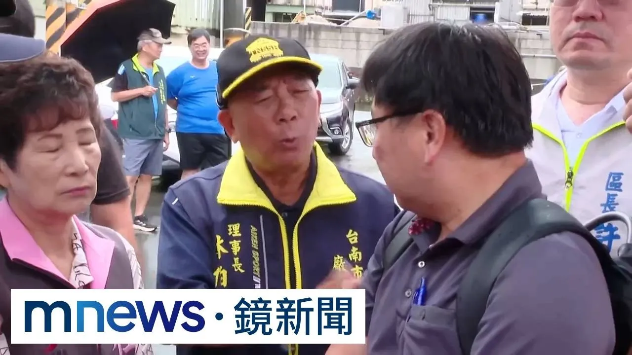 仁德工業區淹3天損失5億　理事長崩潰：問題在哪