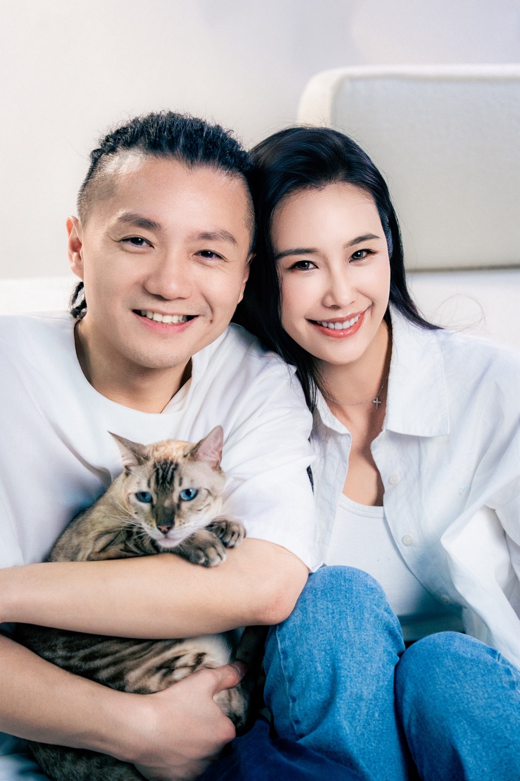 44歲甜嫁香港牧師!黃芯娣喊幸福肥。(黃芯娣提供)