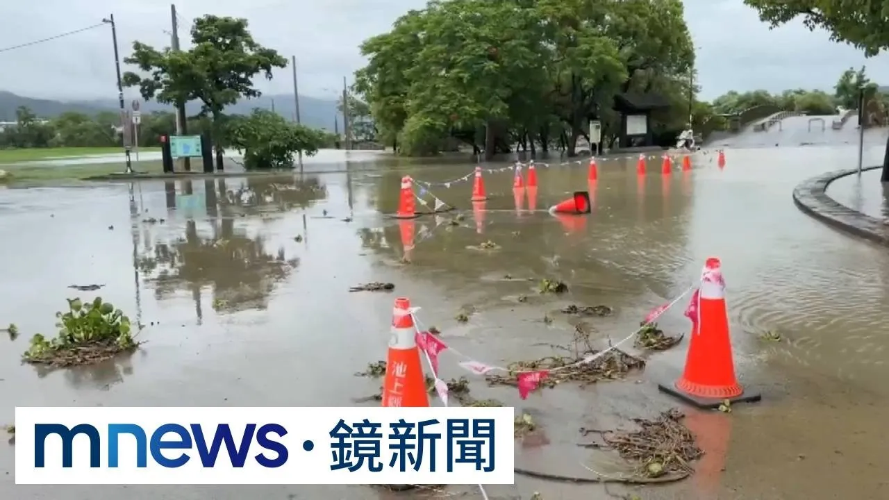 水閘門沒開...台東雨炸整晚　池上民宅慘淹居民夜難眠