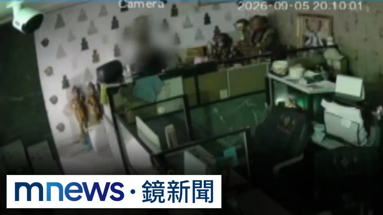 「賓賓哥」辦公室遭竊！　170萬金飾藏路旁三角錐