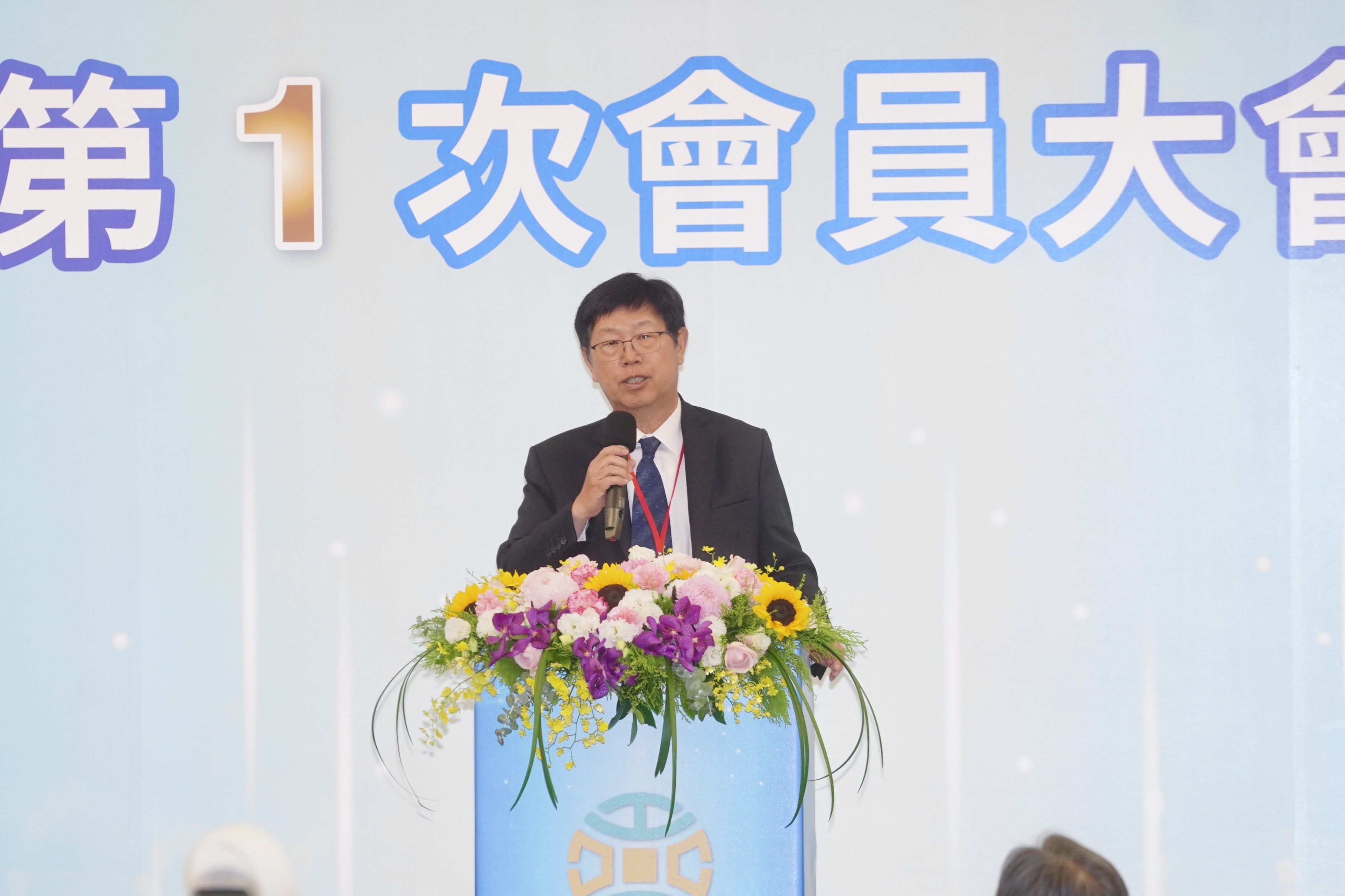 鴻海集團董事長劉揚偉今(18)日上午以演講嘉賓的身份現身工商協進會會員大會。