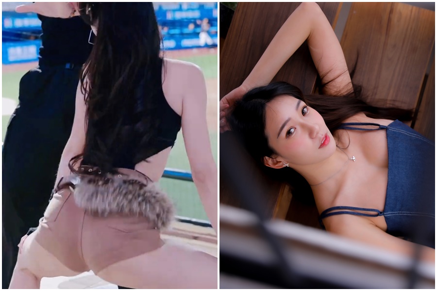 Fubon Angels成員檸檬的電臀舞引爆球迷討論。(翻攝自IGfunkygirls_lemon、本刊資料照)