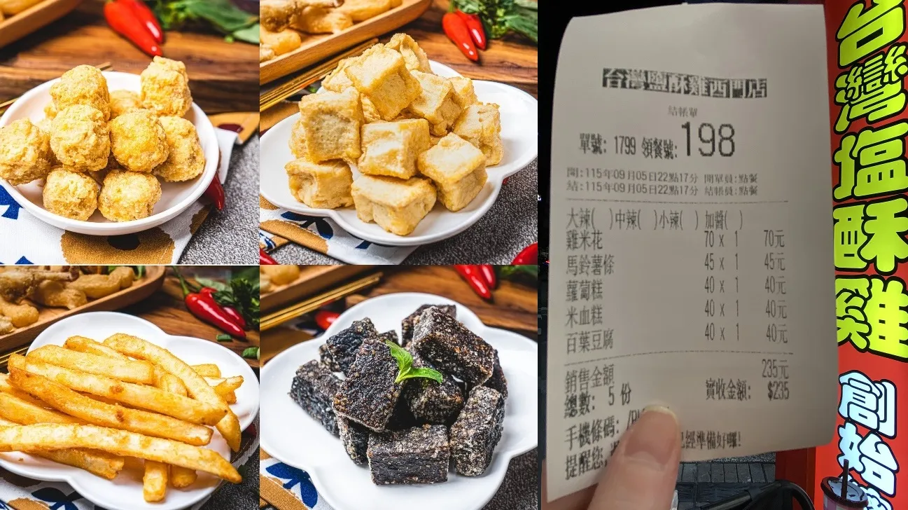 她點235元鹹酥雞被嫌太多　網友大驚：敗金女標準又下修了嗎？
