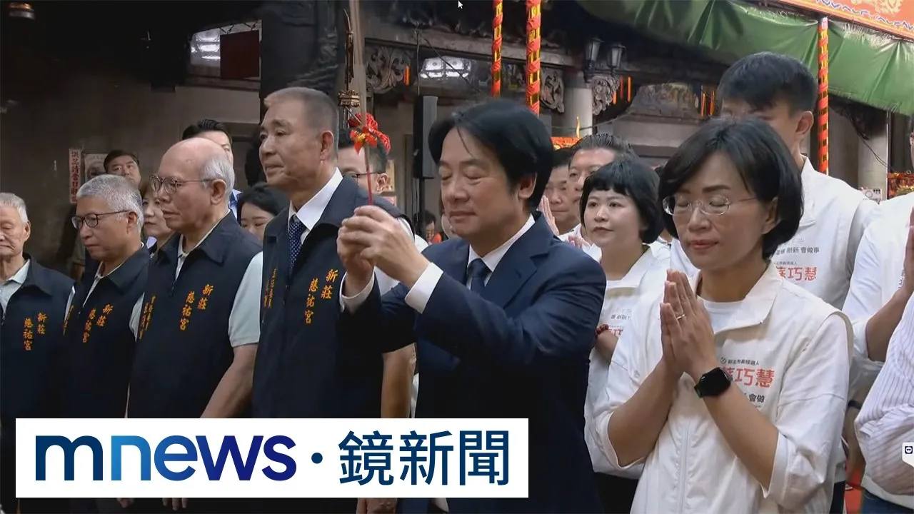 倒數65天！沈蔣空戰陸戰交鋒　破圈外溢巧川激戰3／總統合體蘇巧慧參拜慈祐宮　祈願「高票當選」