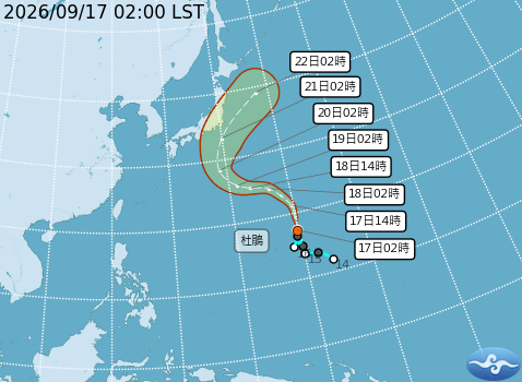 今天氣回暖高溫35度！「杜鵑」颱風週日大迴轉　最新路徑曝光