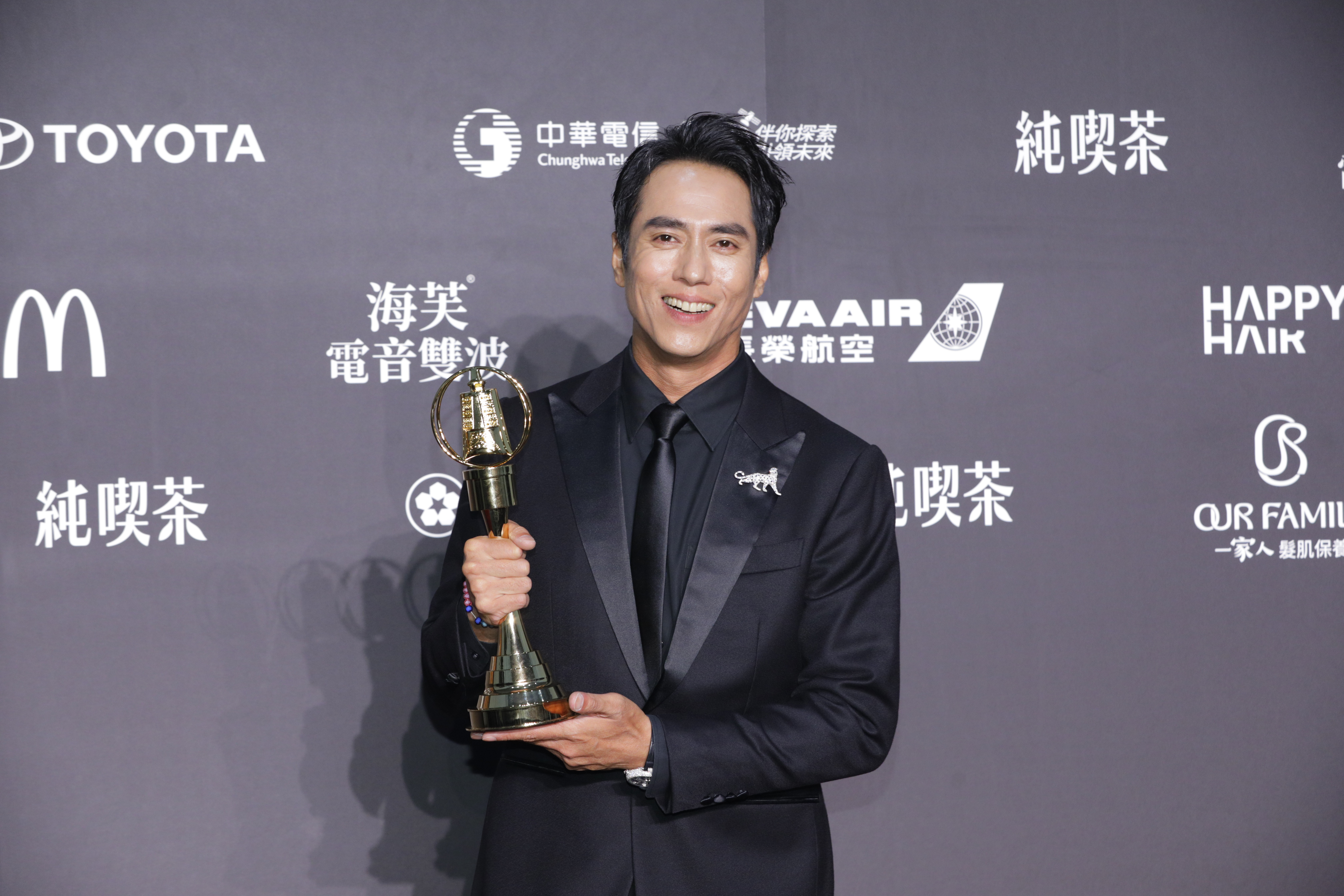 莊凱勛奪下金鐘影帝,坦言原以為只能坐在台下鼓掌。
