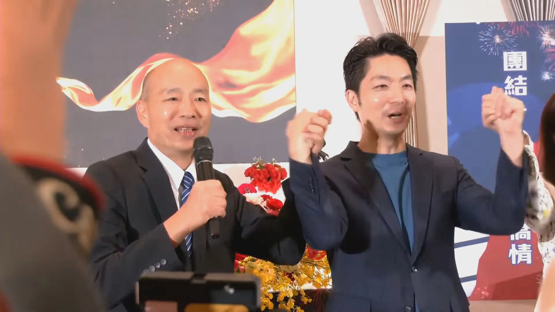 同台蔣萬安幫拉票　韓國瑜喊話台北市民：幾流選民會選出幾流市長
