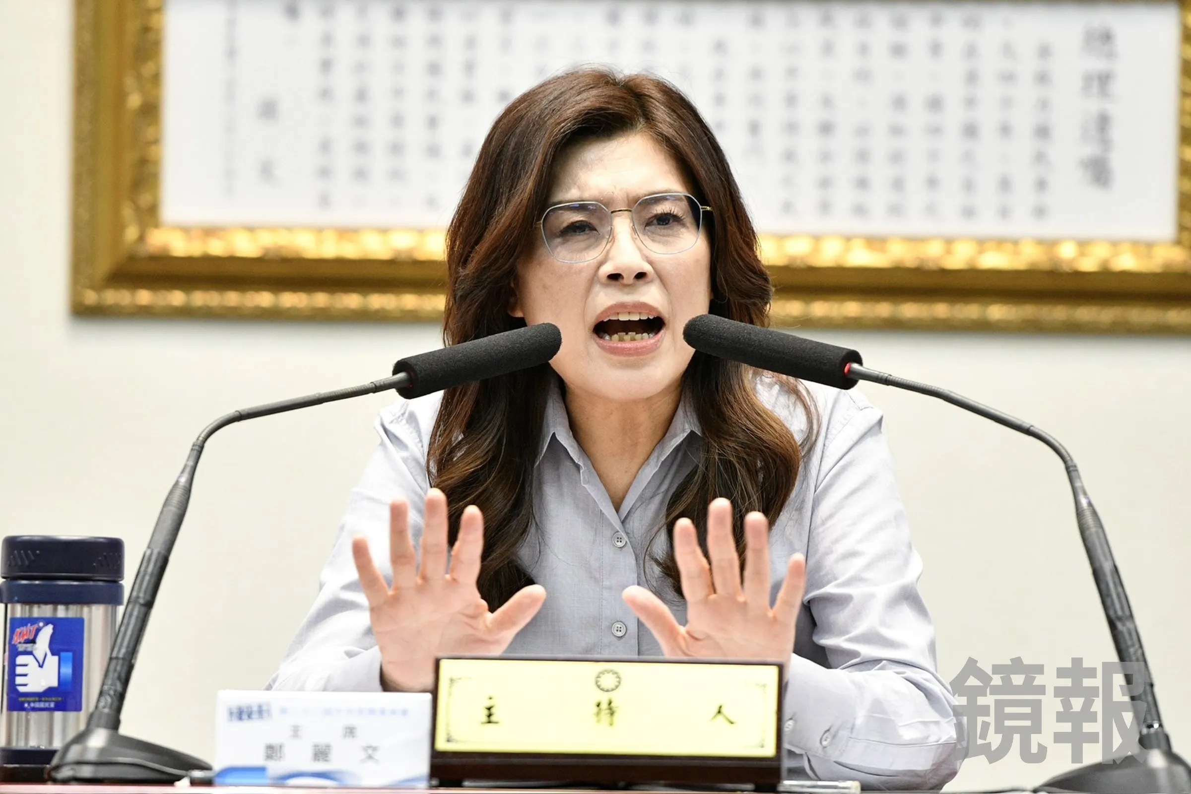 鄭麗文日前訪問華府,卻傳出遭美方冷處理。(鏡報李智為攝)