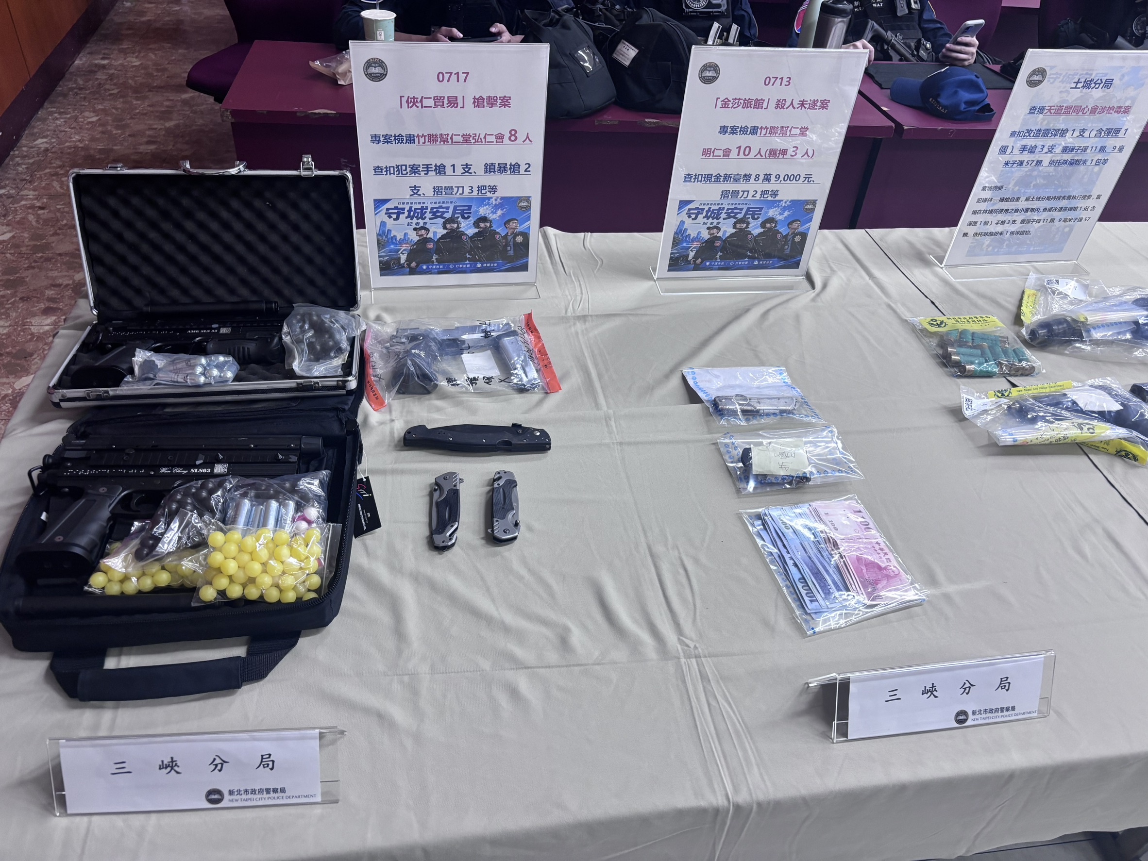 新北警守城安民強勢掃黑  侯友宜挺預算購AI科偵裝備護治安