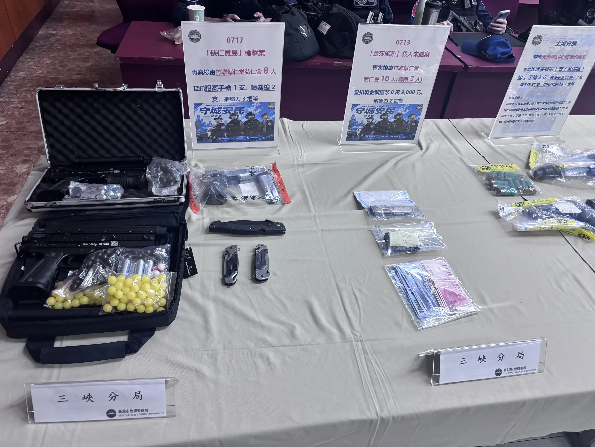 新北警守城安民強勢掃黑  侯友宜挺預算購AI科偵裝備護治安