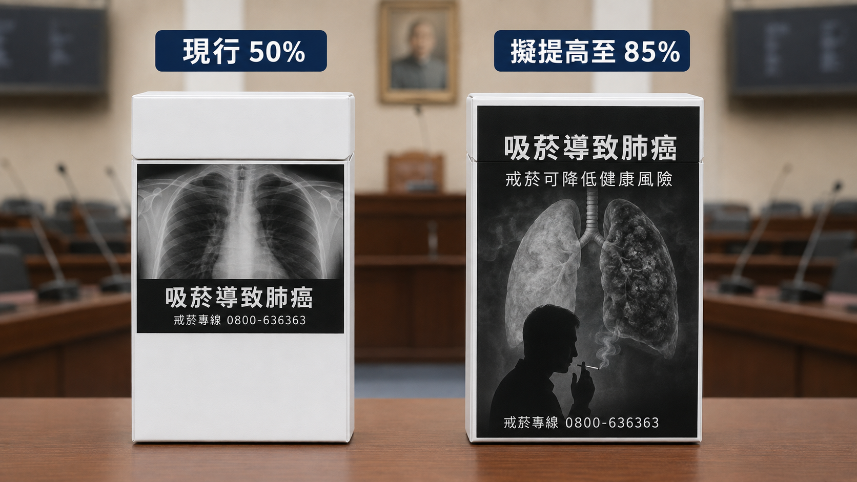 警示圖文50%衝85%成攻防焦點　毒駕、依托咪酯修法恐遭邊緣化