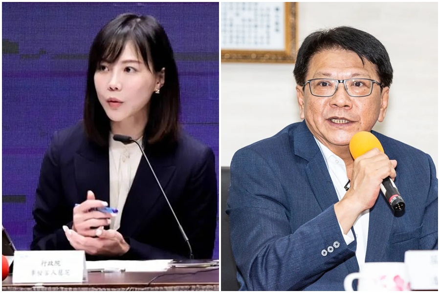 行政院發言人李慧芝、總統府祕書長潘孟安回應大罷免大失敗。(行政院提供/本刊資料照)