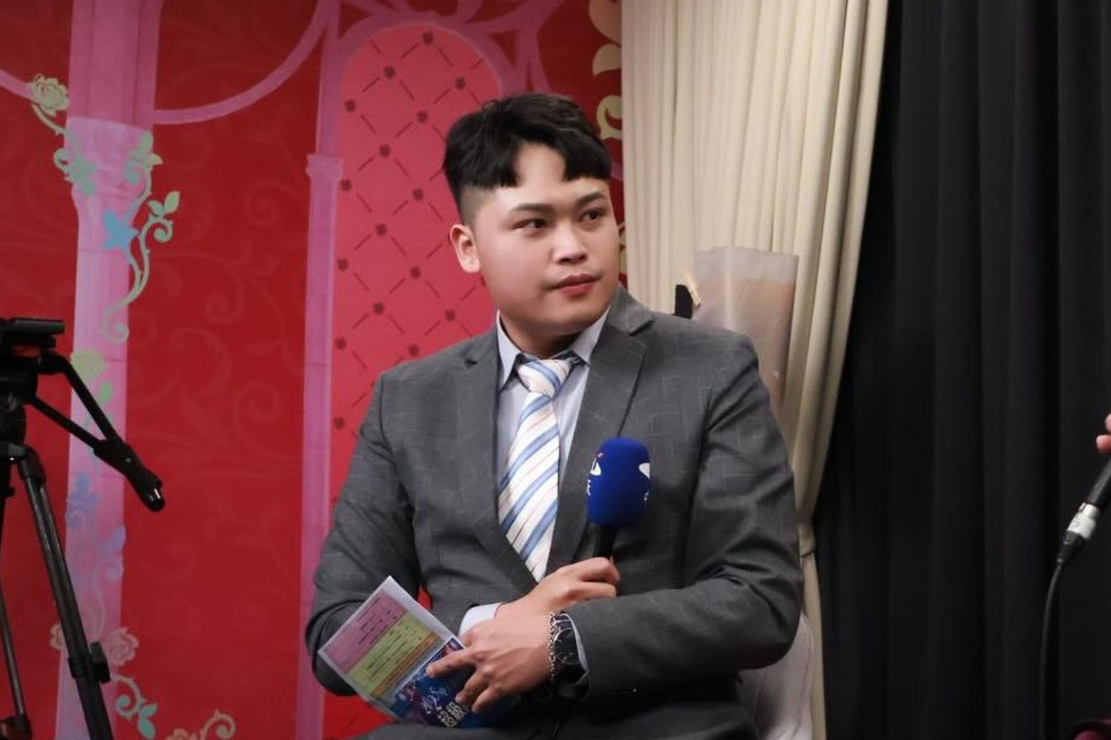 林宸佑案還在調查「國台辦急聲援」。(翻攝自馬德愛破音 中天林宸佑臉書)