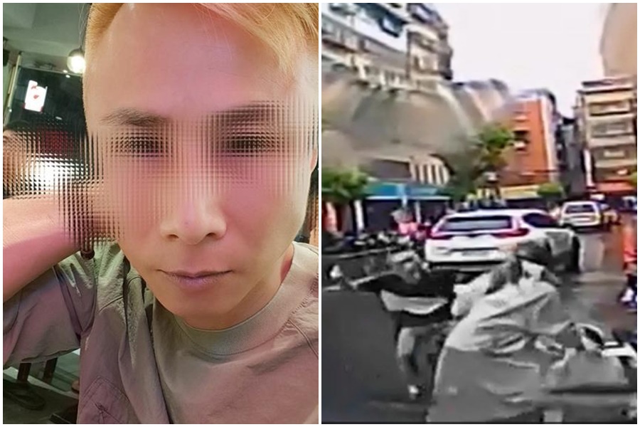 46歲謝文雄當街持刀殺害張姓妻子與小姨子逃死,讓死者家屬崩難以接受。(翻攝自當事人臉書/翻攝畫面)