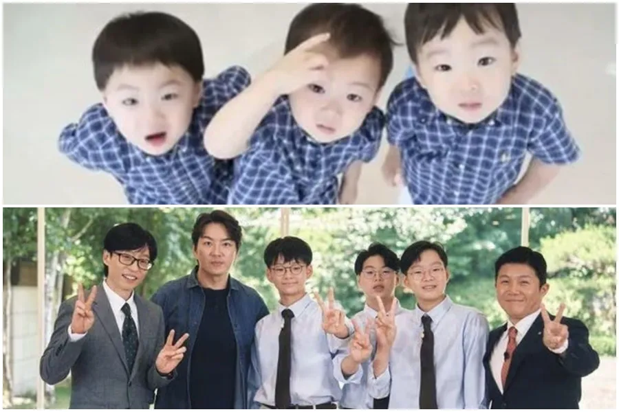 《超人》三胞胎近況曝光！14歲暴風式成長「185公分爸宋一國最矮」　咖啡店老闆曬照全網震驚