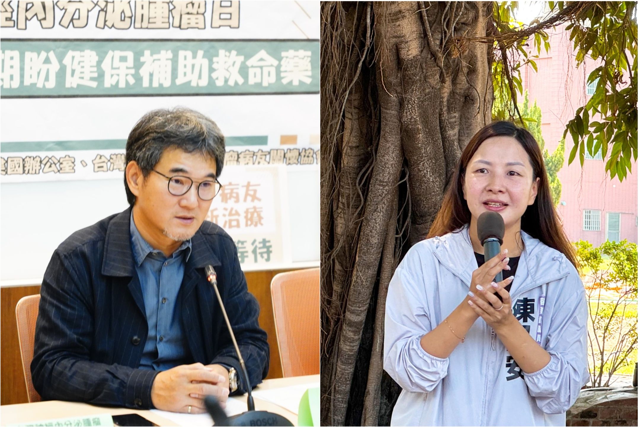 外傳民進黨將拍板劉建國(左)選雲林、陳品安(右)出戰苗栗。(翻攝自劉建國、陳品安臉書)