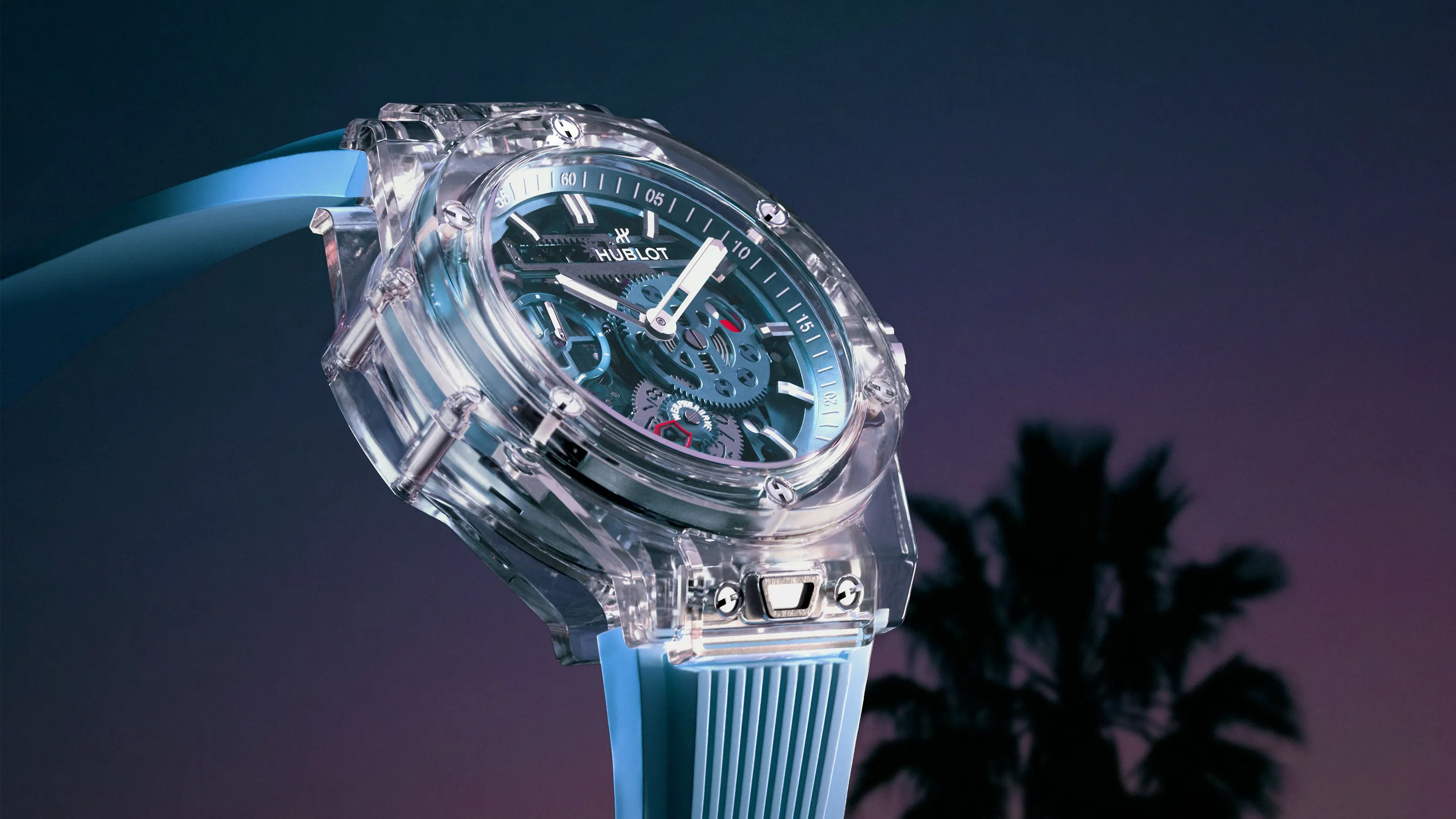 錶誌／從視覺開始的清涼感！HUBLOT Big Bang MECA-10天空藍寶石腕錶
