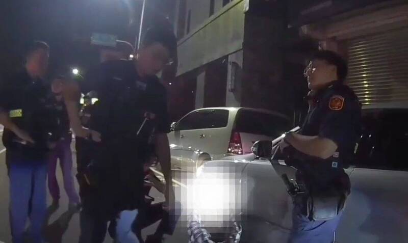 張男毒駕撞上無辜路人,全案依公共危險罪送辦。(翻攝畫面)