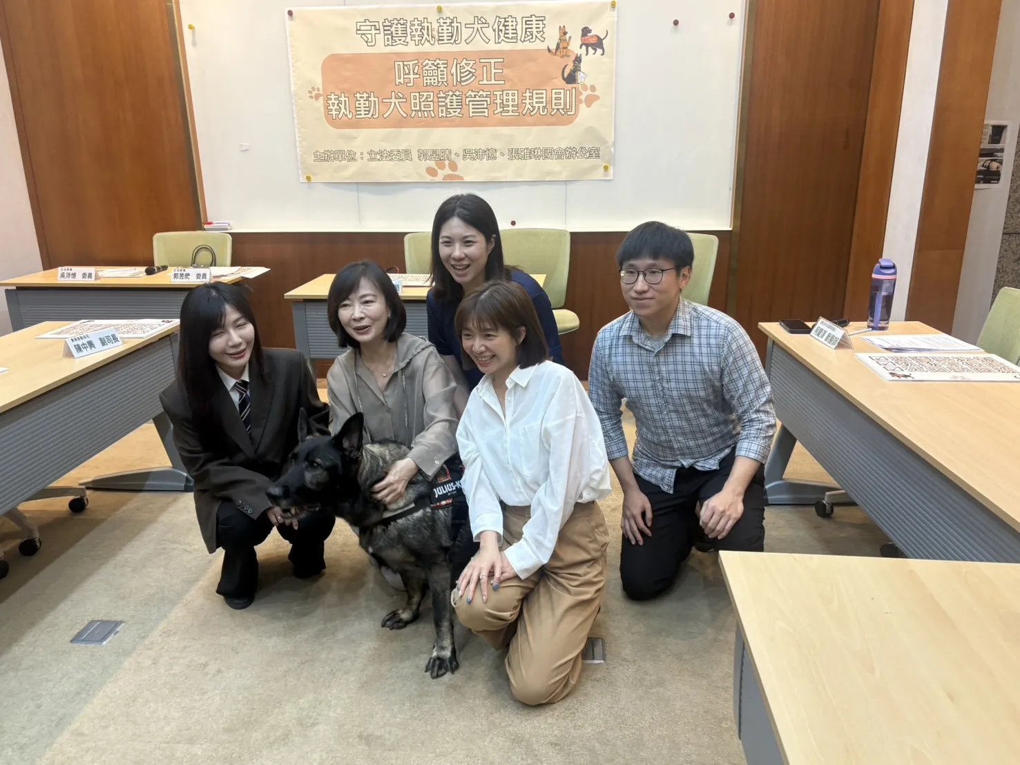 Wilson死因惹議　立委促修值勤犬規範「工作有保障、離開有真相」