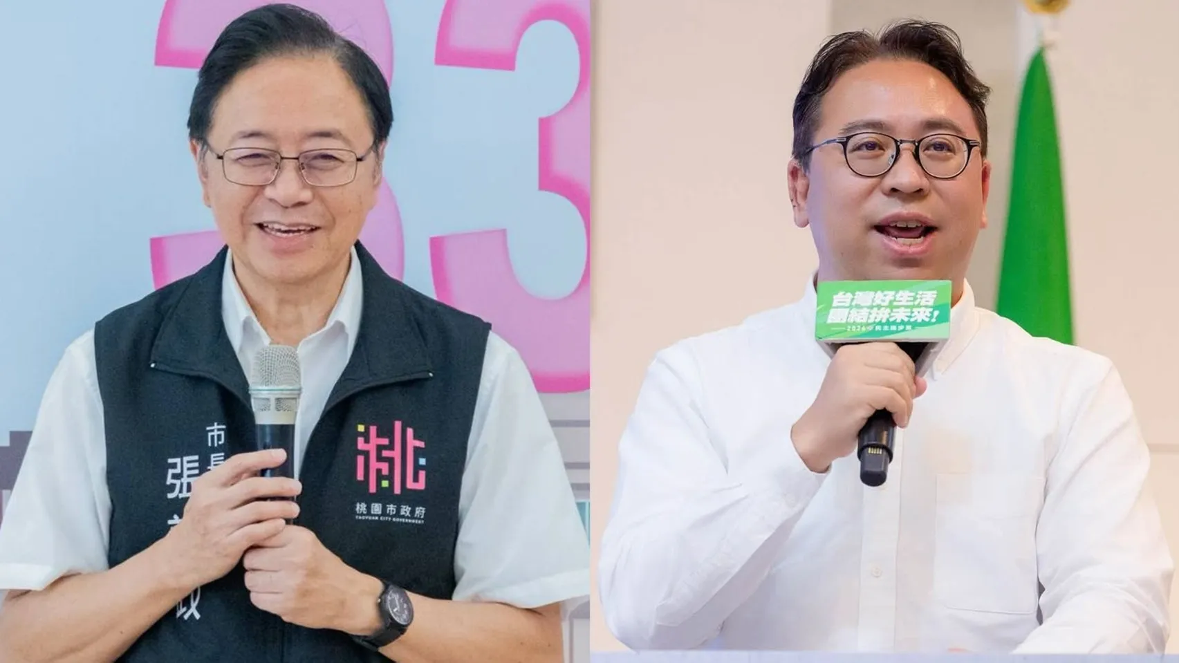AI民意模擬桃園市選戰／張善政好感度、適任度雙領先　黃世杰緊咬年輕族群、中間選民成關鍵