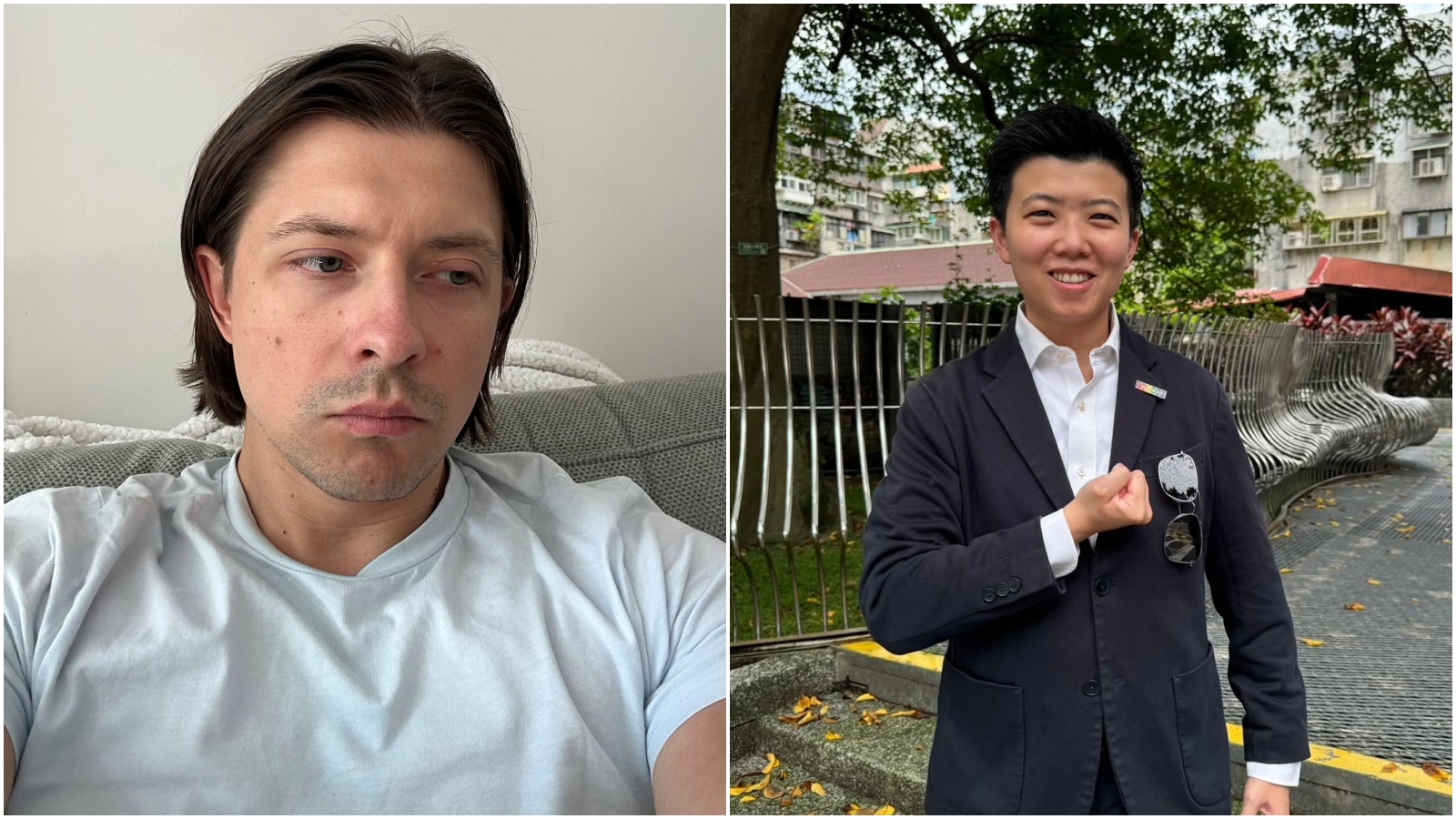 《中文怪物》柯羅槓上苗博雅,不認為自己歧視發言有問題。(翻攝Threads@iamkeluo、苗博雅臉書)