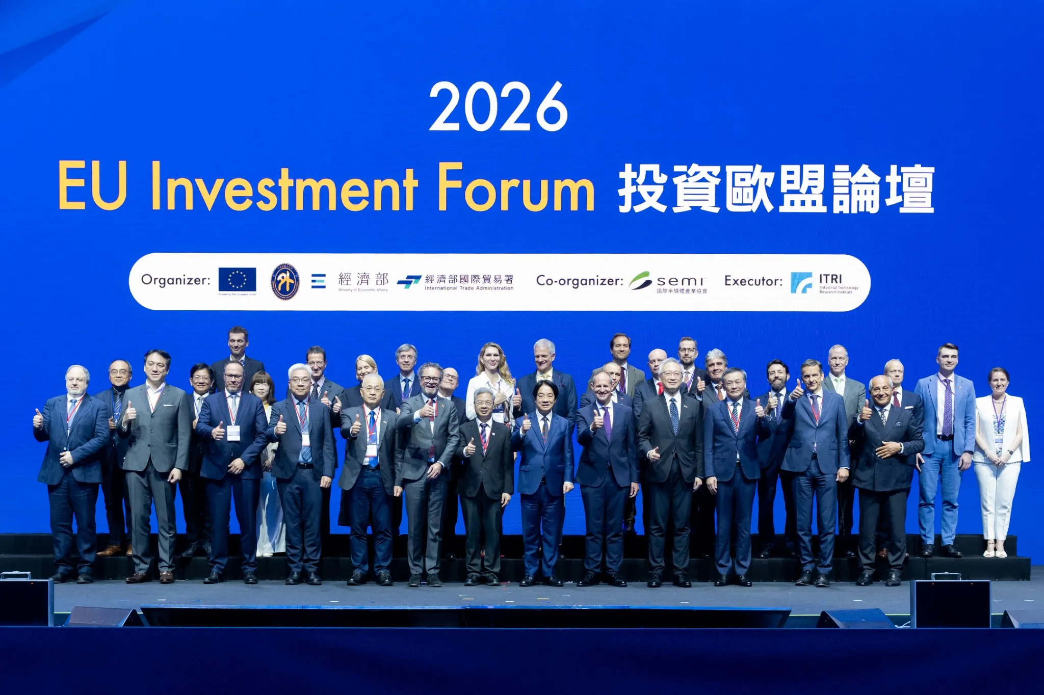 直擊半導體展／科技大咖擠爆成外交舞台   總統盼與歐盟簽投保協議