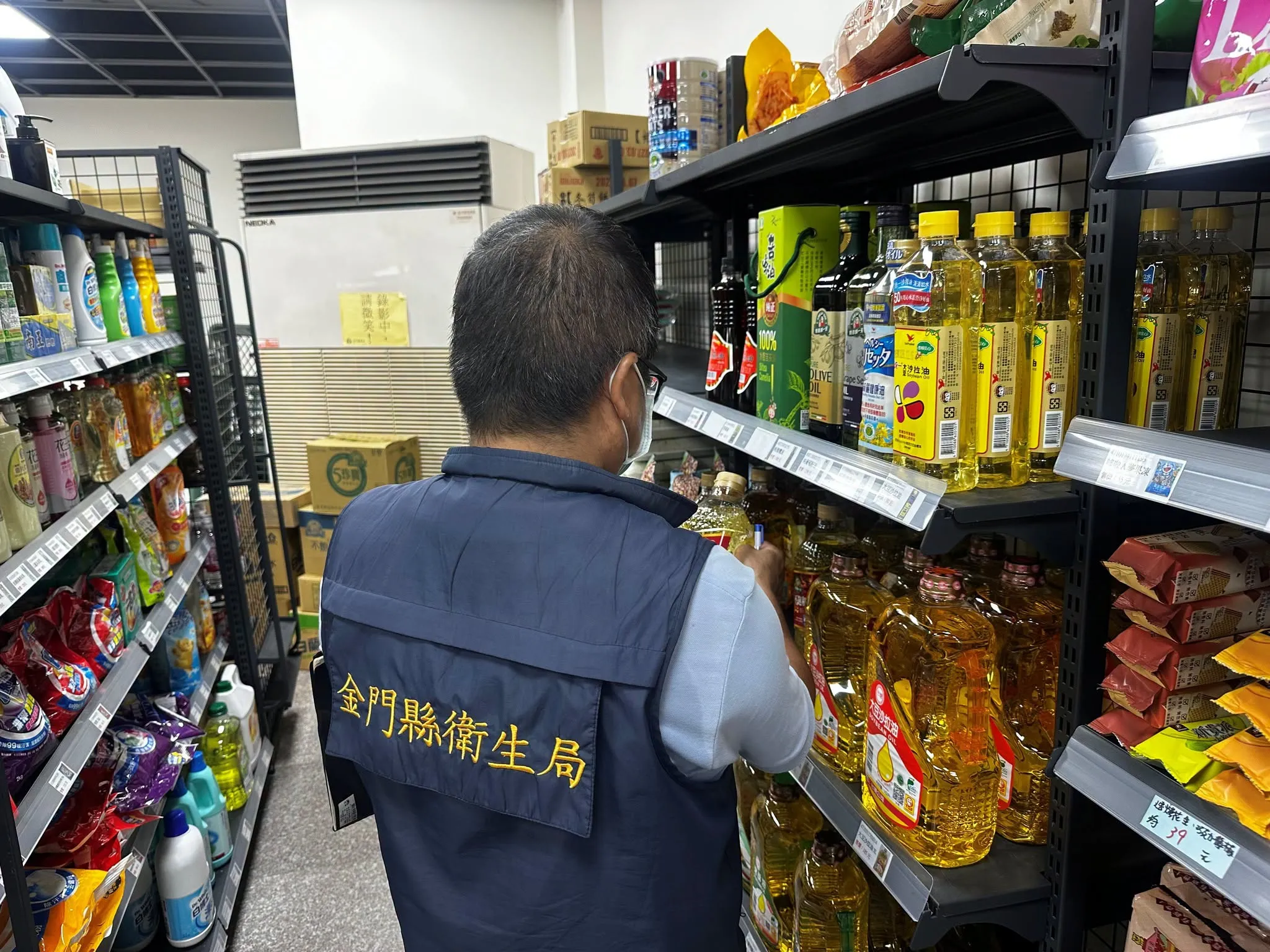 苦茶油苯駢芘超標　金門衛生局完成清查：未流入縣內、將持續查核