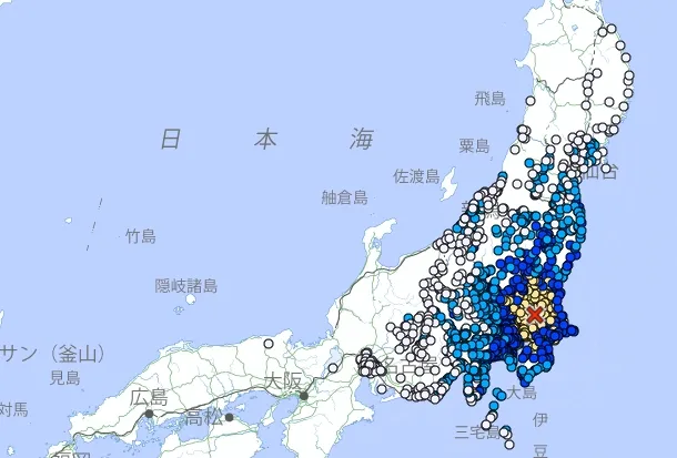 日本凌晨地牛翻身！茨城縣南部規模5.9地震　民眾被嚇醒、大樓狂晃「警報大響」