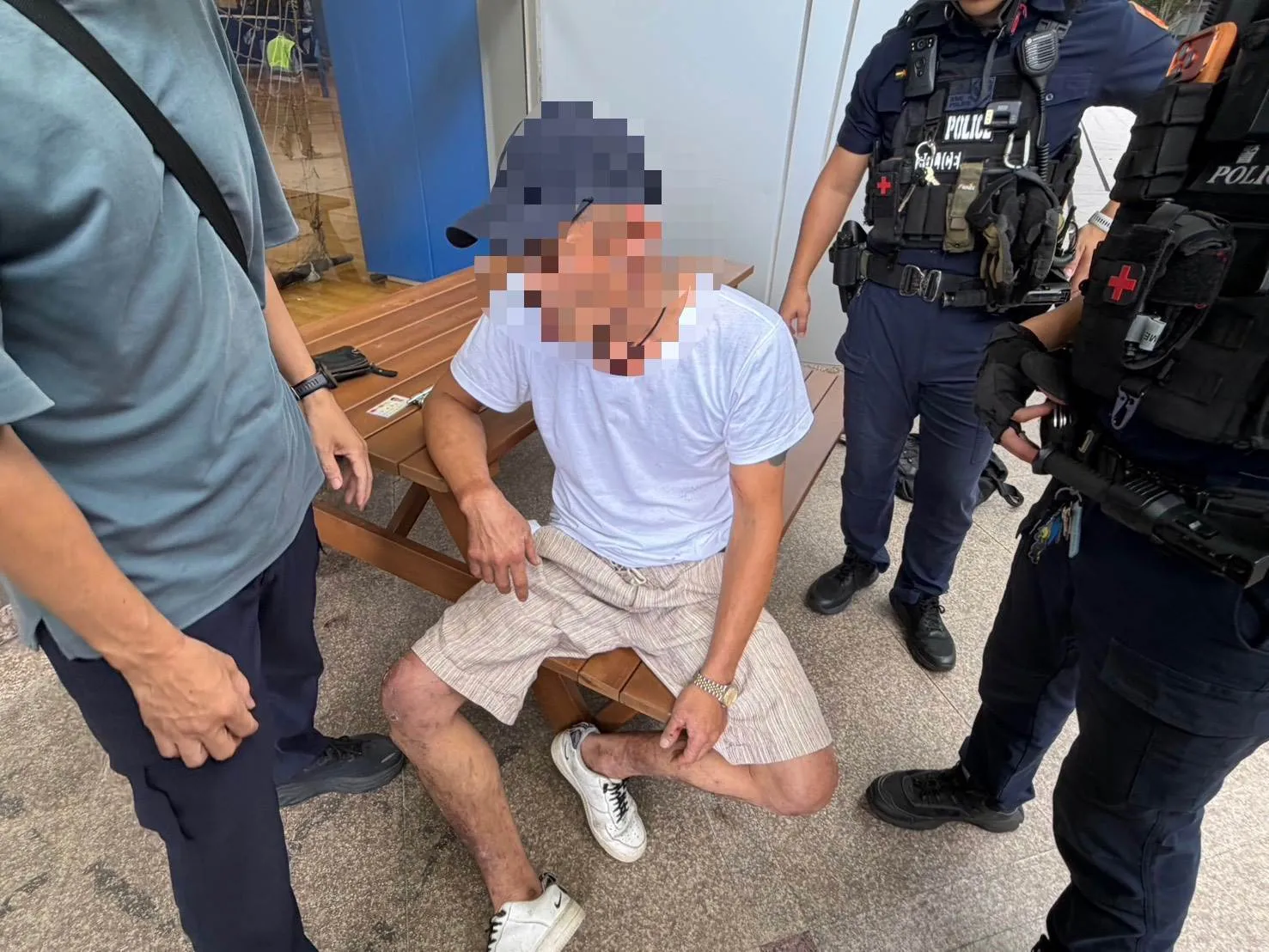 淡江大學驚傳持刀男闖入！警方衝校園搜捕　身分竟是通緝犯